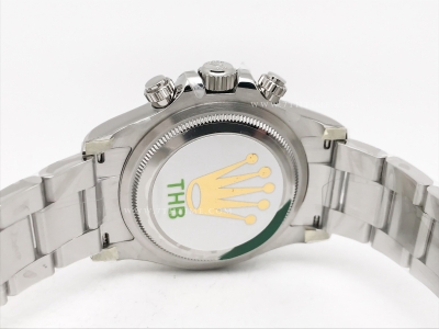 Daytona 126500LN SS/SS Blk/Stk 904L THB SH4131-2