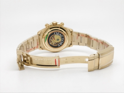 Daytona 126508 YG/YG Blk/Gold/Di 904L QF V5 SH4131