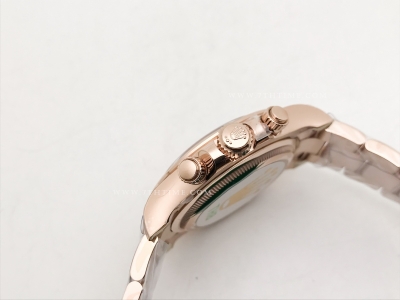 Daytona 126505 RG/RG Blk/Dia 904L THB SH4131-2