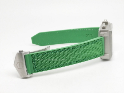 Tag Monaco Chronograph Green TI/RU Grn/Wht A8F VK63A