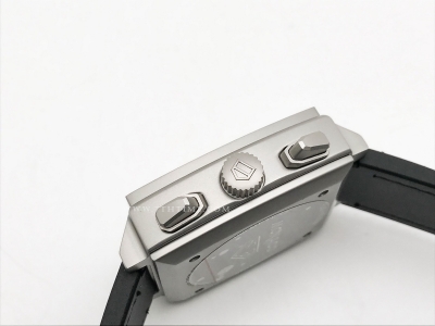 Tag Monaco Chronograph Black TI/RU Grey A8F VK63A