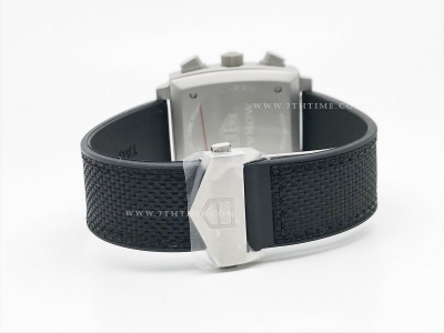 Tag Monaco Chronograph Black TI/RU Grey A8F VK63A