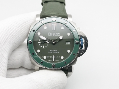 Submersible QuarantaQuattro 44mm SS/NY Grn TTF P900