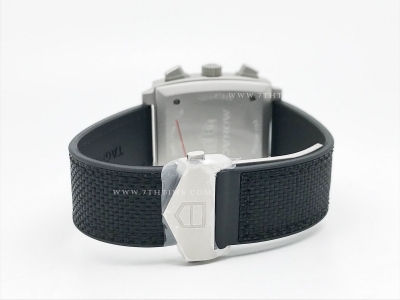 Tag Monaco Chronograph Black TI/RU Blk/Org A8F VK63A