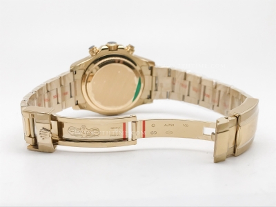 Daytona 126508 YG/YG Gold/Blk/Stk RCF A4131