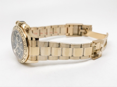 Daytona 126508 YG/YG Blk/Stk RCF A4131