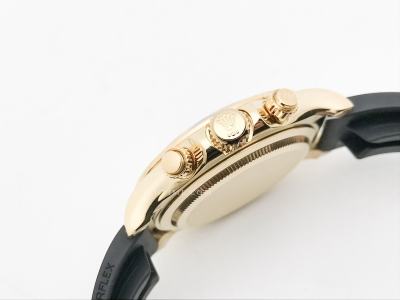 Daytona 126518 YG/RU Wht/Stk 904L QF V5 SH4131