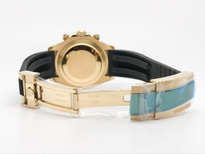 Daytona 126518 CER YG/RU Blk/Stk GDF A3836