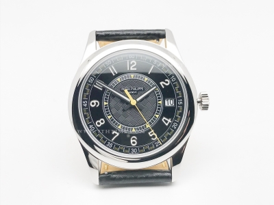 Calatrava 6007A SS/LE Blk/Yelw PPF MY9015 Mod