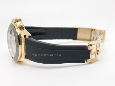 Daytona 126518 CER YG/RU Blk/Gold/Stk GDF A3836