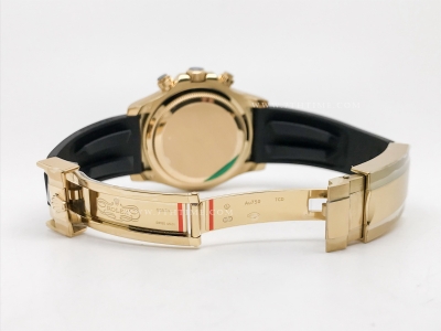 Daytona 126518LN CER YG/RU Blk/Stk RCF A4131