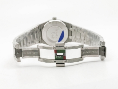 Royal Oak Ladies 67651ST Dia SS/SS Blk/Stk ZF Sw Qtz