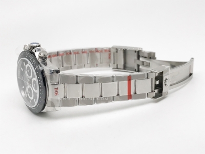 Daytona 116500 904L CER SS/SS Blk/Stk GMF A7750