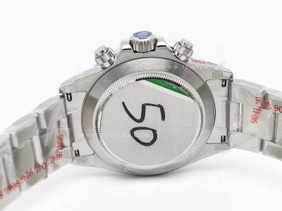 Daytona 116500 904L CER SS/SS Blk/Stk GMF A7750