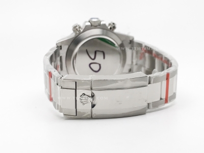 Daytona 116500 904L CER SS/SS Blk/Stk GMF A7750