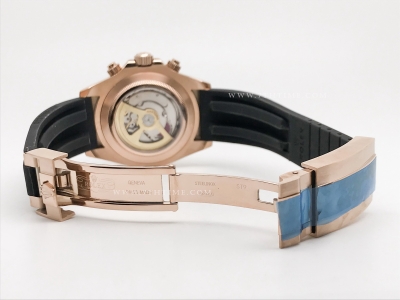 Daytona 116505 DIS CER RG/RU Blk/G/Stk GDF A3836