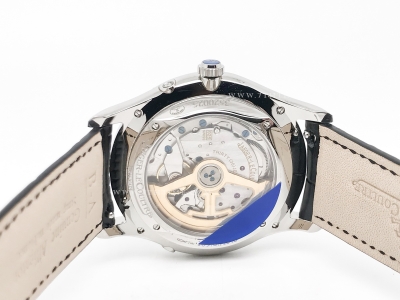 Master Ultra Thin Moonphase SS/LE Silver APSF A925