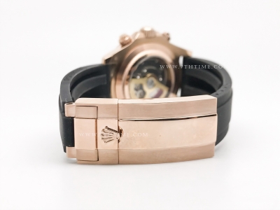 Daytona 116505 DIS CER RG/RU Blk/Dia GDF A3836