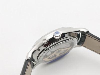 Master Ultra Thin Moonphase SS/LE Black APSF A925