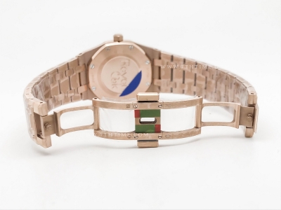 Royal Oak Ladies 67650OR RG/RG RG/Stk ZF Sw Qtz