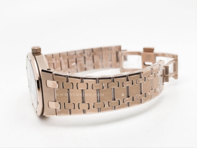 Royal Oak Ladies 67650OR RG/RG Blue/Stk ZF Sw Qtz