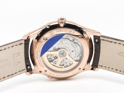 aster Ultra Thin Moonphase RG/LE White APSF A925