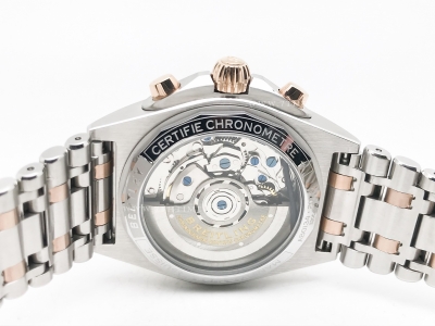 Chronomat B01 V2 RG/SS Blue/Stk TF Asia 7750
