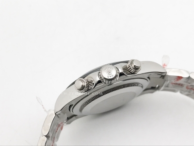 Daytona 126509 CER SS/SS Wht/Blk/Stk GDF A3836