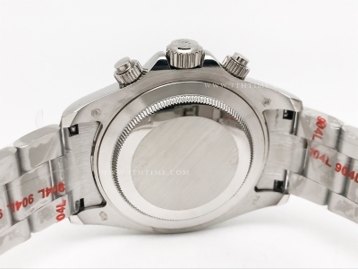 Daytona 126509 CER SS/SS Wht/Stk GDF A3836