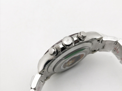 Daytona 116506 904L Brn CER/SS I-Blu/Stk Clean A4130