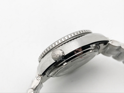 Planet Ocean 600M GMT Blk SS/SS Black BLS A8906