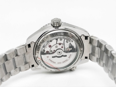 Planet Ocean 600M GMT Blk SS/SS Black BLS A8906