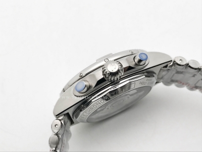 Chronomat B01 France SS/SS Blue/Stk BLS Asia 7750