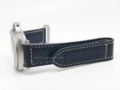 PAM1117 Lum. Marina Auto 44mm TI/NY Blue TTF P9010