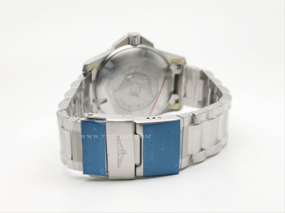 HydroConquest Mens 43mm SS/SS Green XF A2892