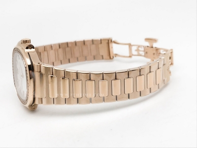 Nautilus Ladies 7118 35mm Dia RG/RG Wht/Stk PPF A324