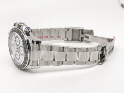 Daytona 126500 CER SS/SS White 904L SBF DD4802