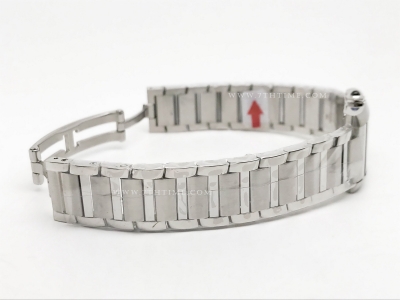 Ladies Cartier Tank Francaise Sml SS/SS Sil K11 Sw Qtz