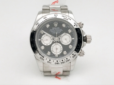 Daytona 126509 DIS SS/SS Blk/Wht/Dia GDF A3836