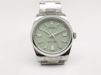 Oyster Pert. 36mm 126000 SS/SS Green KRF VR3230