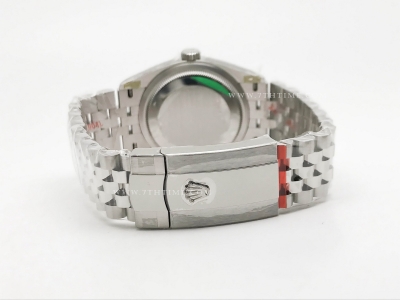 DJ 36mm Jub Flt 904L SS/SS Blk/Stk AR+ VR3235