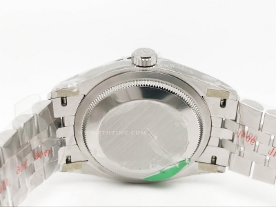 DJ 36mm Jub Flt 904L SS/SS Grn/Stk AR+ VR3235