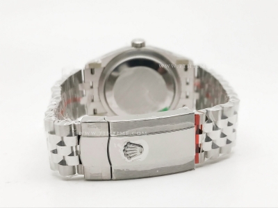 DJ 36mm Jub Flt 904L SS/SS Grn/Stk AR+ VR3235