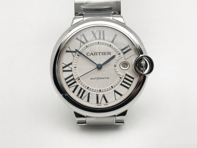 Balon Bleu Mens 42mm SS/SS Wht CHF A2824 Mod