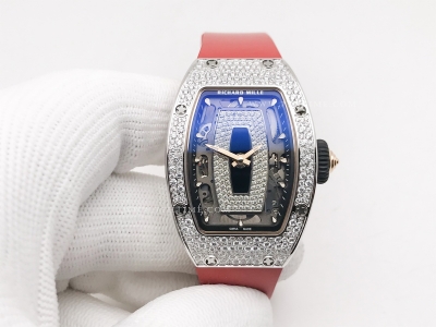 RM07-01 Snow Diam SS/RU Blk/Blk Skele ZF CRMA2