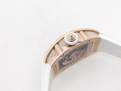 RM07-01 Snow Diam RG/RU Wht/W.MOP Skele ZF CRMA2