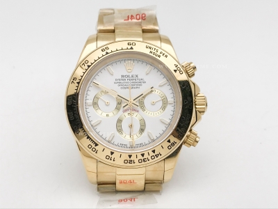 Daytona 126528 DIS YG/YG White/Stk GDF A3836