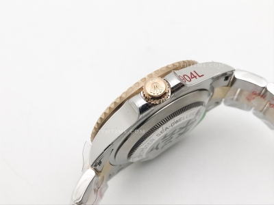 Seadweller 126603 43mm 904L Wrap YG/SS Blk GMF VR3235