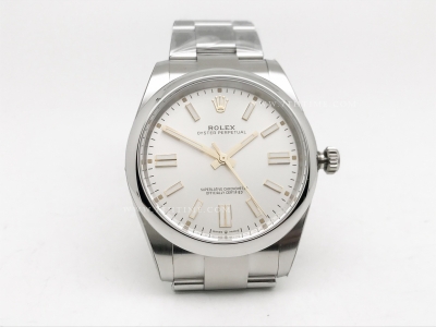 Oyster Pert. 41mm 124300 SS/SS Silver EWE A3230