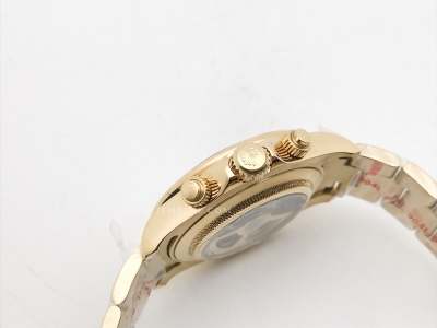 Daytona 126528 DIS YG/YG Blk/Gold/Stk GDF A3836